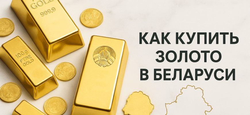 Как купить золото в Беларуси