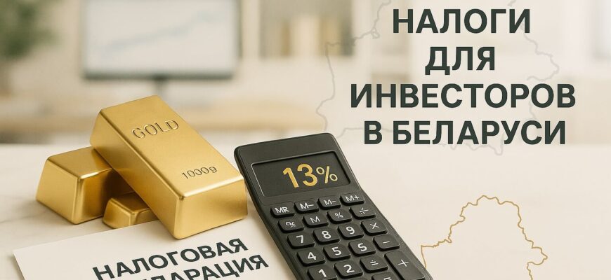Налоги для инвесторов в Беларуси с 2026 года