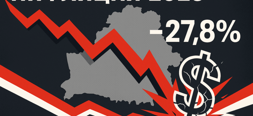 Инфляция 2025 в Беларуси доллар потерял 27,8% — куда вкладывать в 2026
